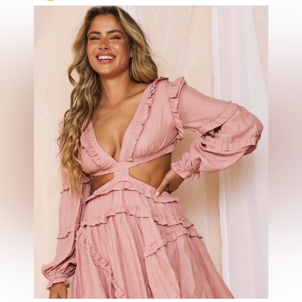 Pink dress